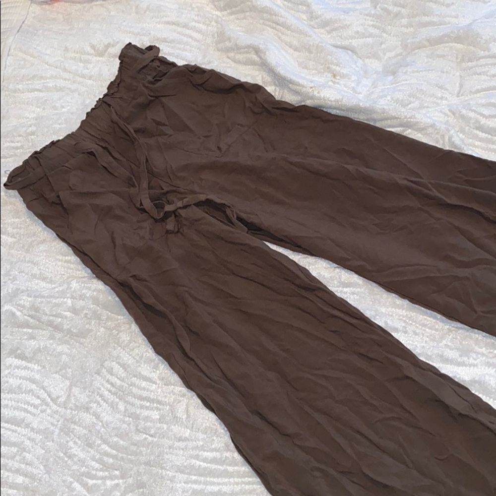 flowy ankle pants